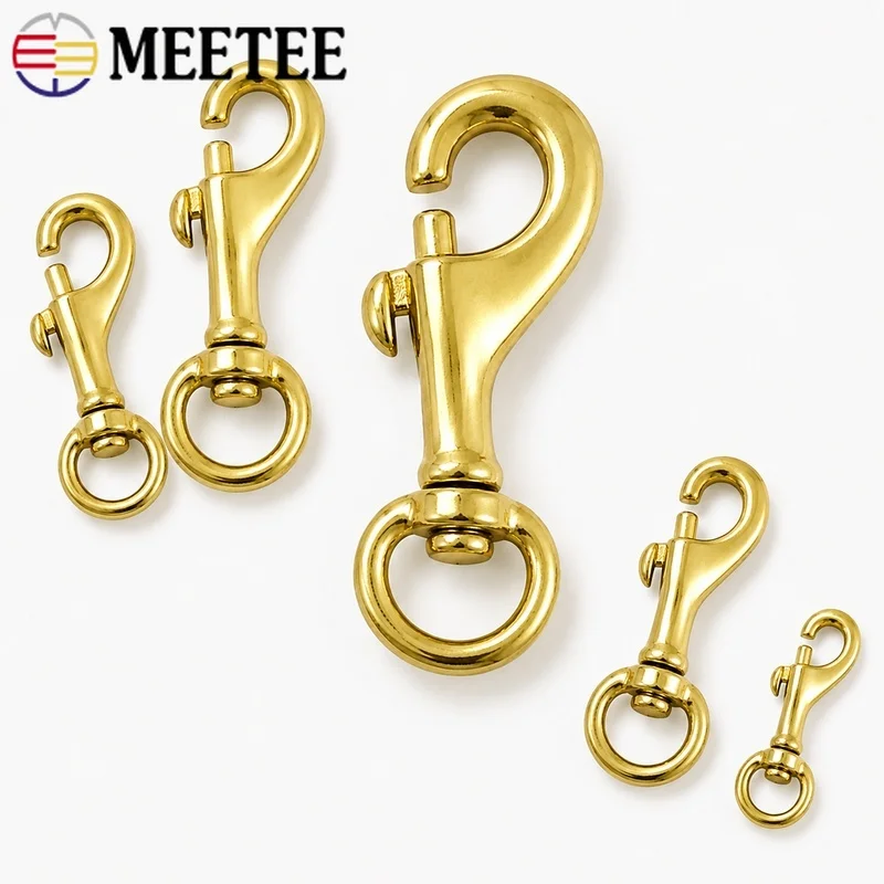 1/3/4/5Pcs 27x90mm Brass Swivel Lobster Clasp Handbag Strap Hook Backpack Link Connector Luggage Buckle DIY Hardware Accessories 6