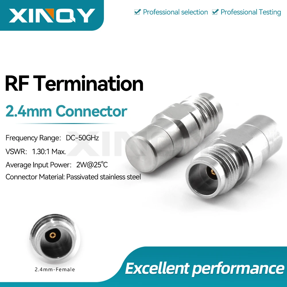 XINQY 2.4-KL Professional Test-Grade Coaxial Load DC-50G Low VSWR 50Ω RF Load