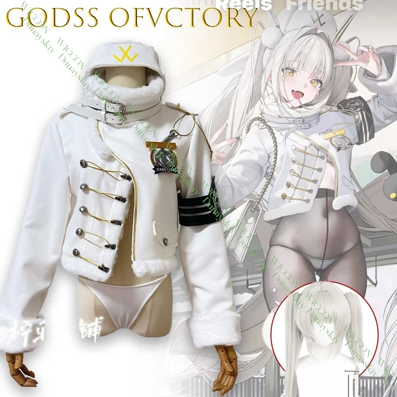 

Lucky Express Blanc White Coat Cosplay Costume Halloween Christmas Carnival Party Role Play Outfit
