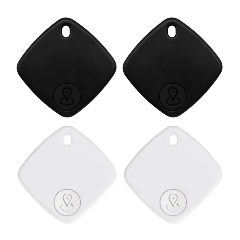 【Sleek Design】4PCS GPS Tracker Key Finder Work With Find My Smart Tag Mini GPS Tracker Pet Key Bag Finder