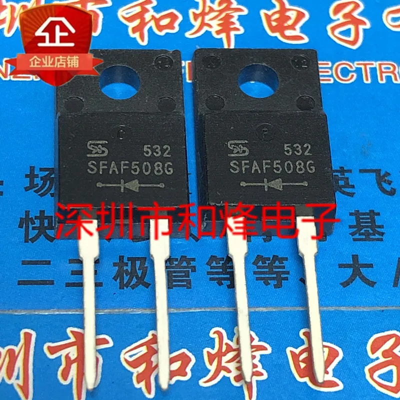 5PCS-10PCS SFAF508G  TO-220F-2 600V 5A  New And Original On Stock