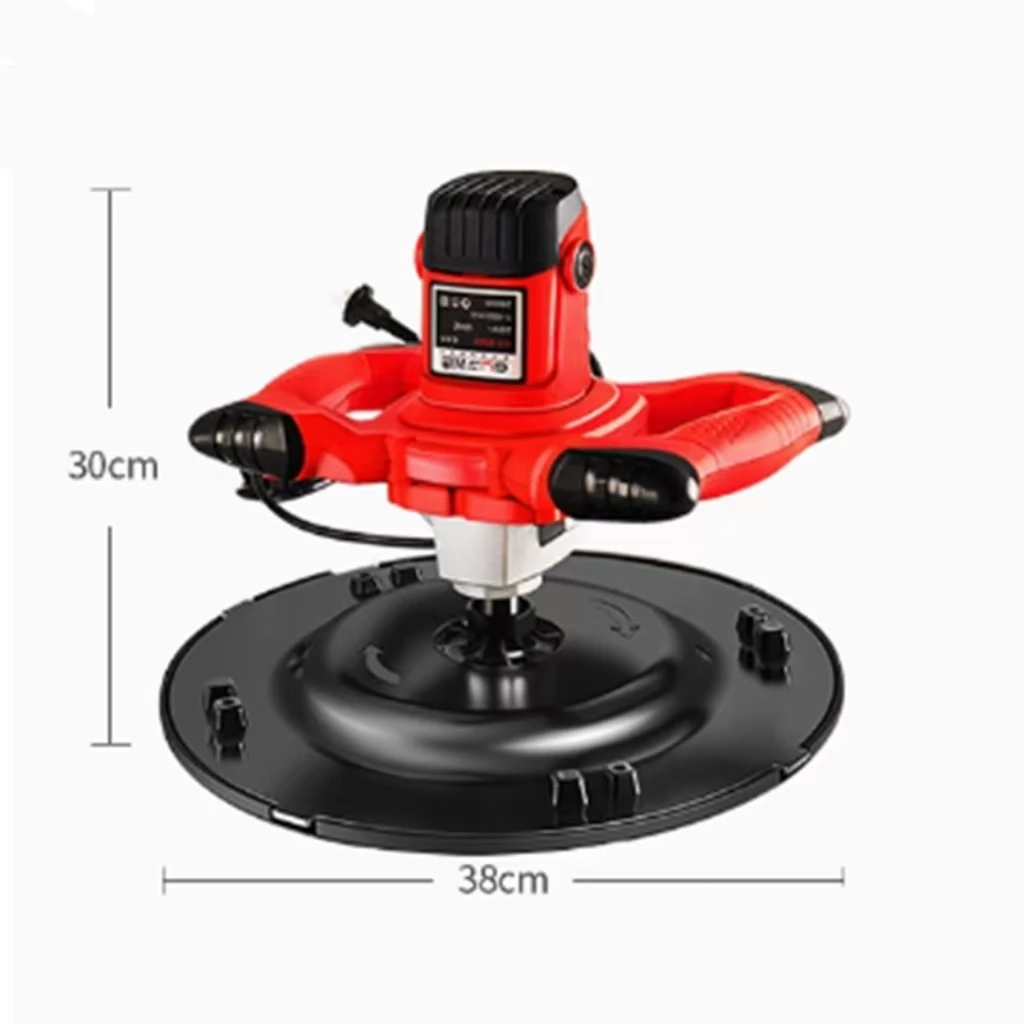 360° Electric Trowel Floor Grinder Polisher 3800W/4980W Concrete Surface Polisher Cement Mortar Wall Plastering Machine Mixer