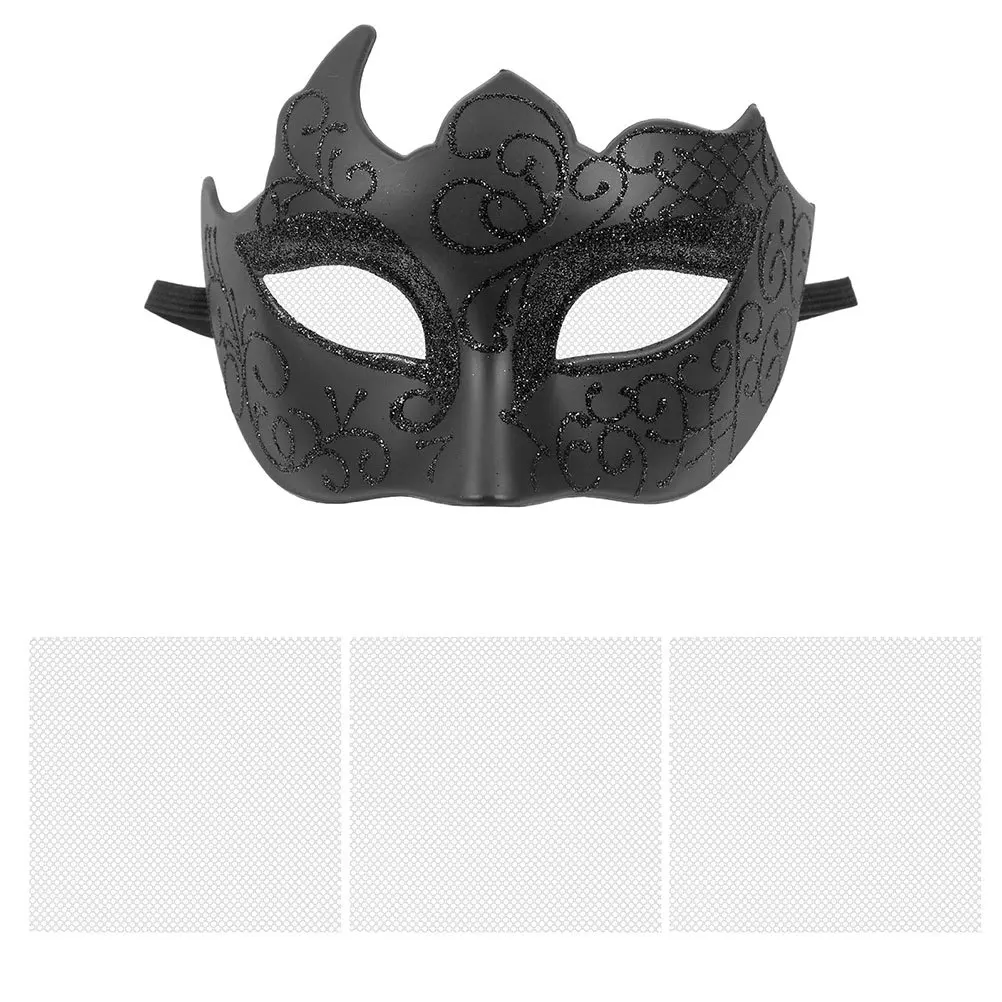 30 stücke Fursuit Auge Mesh Weiß Leichte Stoff Blätter Für Maske Machen Cosplay Handwerk Diy Kostüm Requisiten Stickerei Handwerk