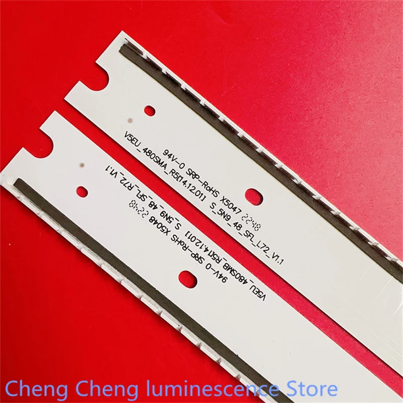 2pcs/set LED Backlight Strip for Sam.sung UE48JS8500 UE48JS9000 UN48JS8500 UN48JS9000 V5EU_480SMA 480SMB_R5 BN96-34772A 34773A