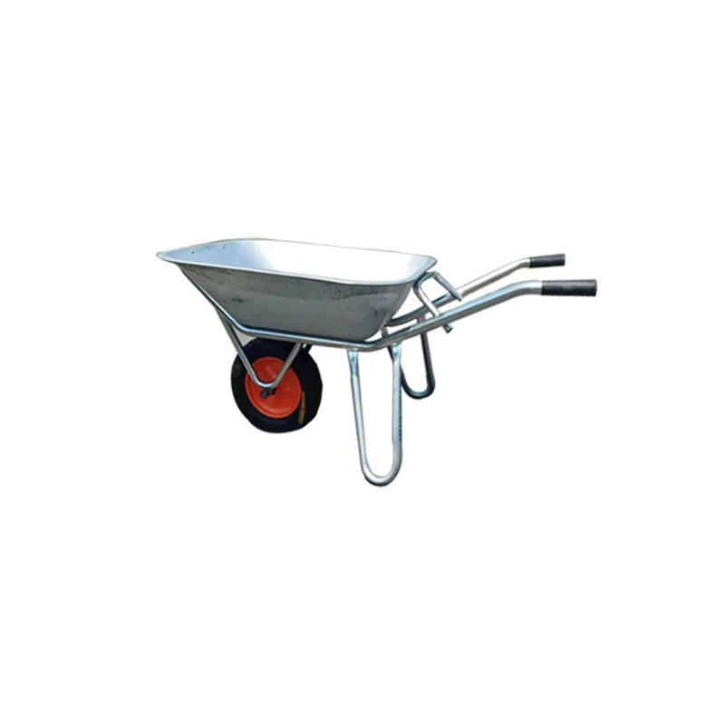 Thickened agricultural trolley, wheelbarrow, construction site, sand and stones, household garbage, vegetables and fruits