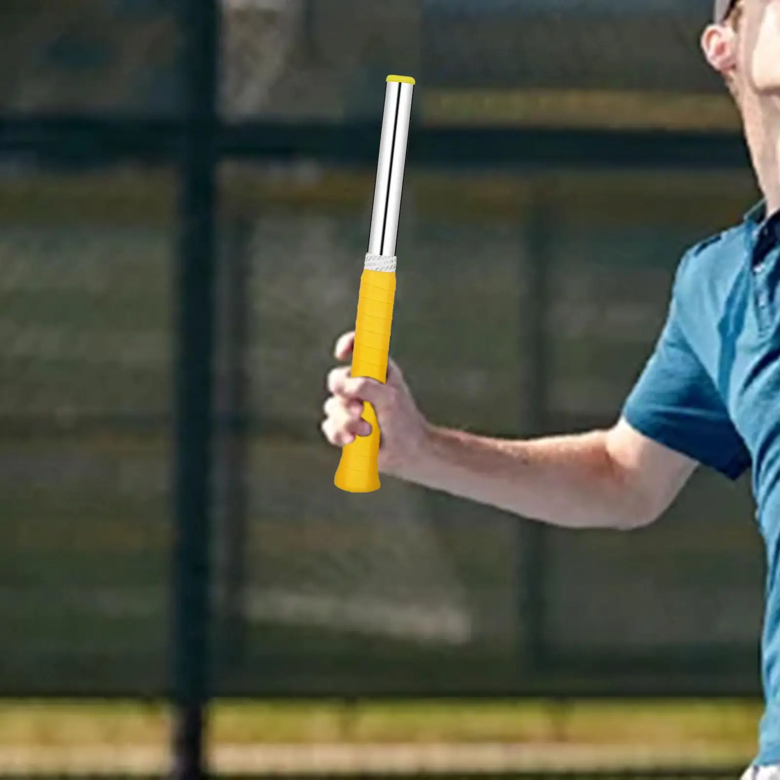 

Badminton Racket Swing Trainer Exercise Indoor Outdoor Posture Corrector Rod