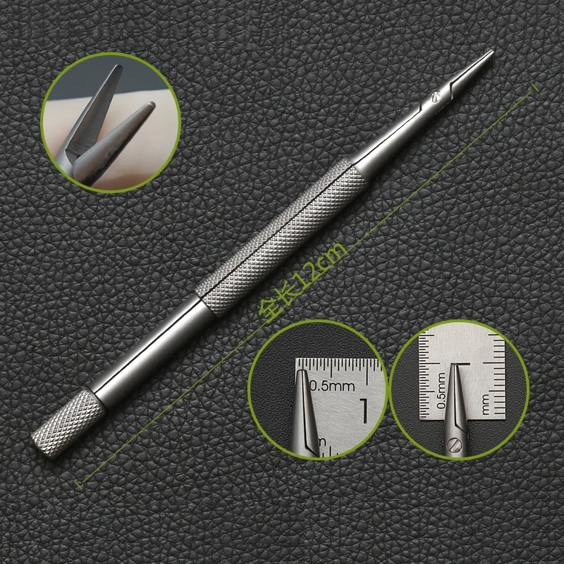 1pcs Stainless steel Titanium Blade Breaker and holder ophthalmic surgical instrument Best Blade clip