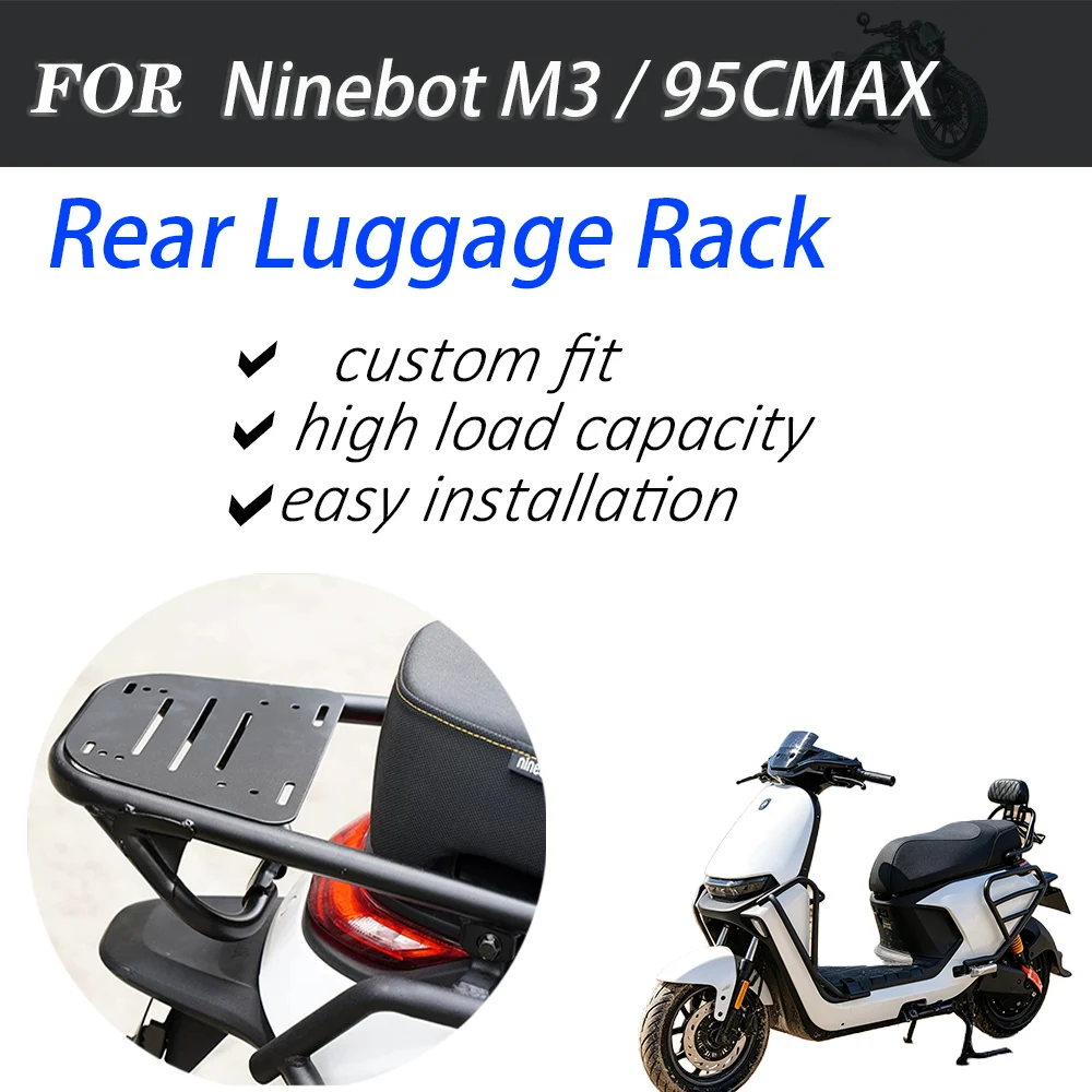Electric Scooter Rear Luggage Rack Top Case Support Bracket For Ninebot M3 / 95CMAX Mod Parts