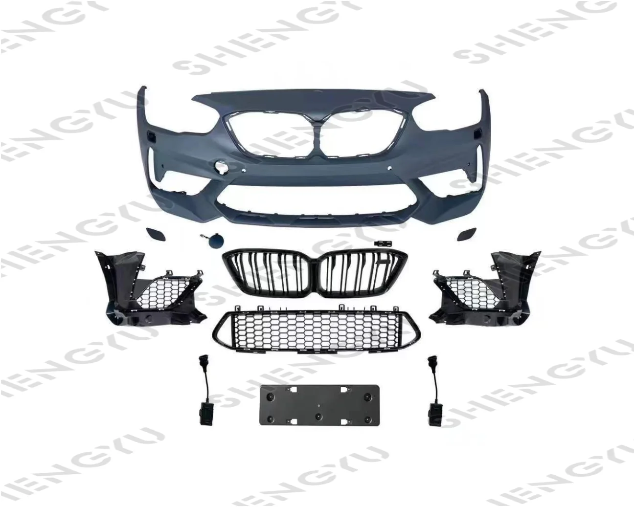 

Hot selling car body kit front bumper bumper kit for BMW F20 LCI M2C front bumper