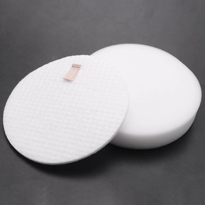 Filtro de piezas de algodón y plástico blanco, aspiradora vertical alimentada por elevación, Compatible con Shark AZ2001, AZ2002, AZ2000, AZ2000W, Vertex, 10 unidades