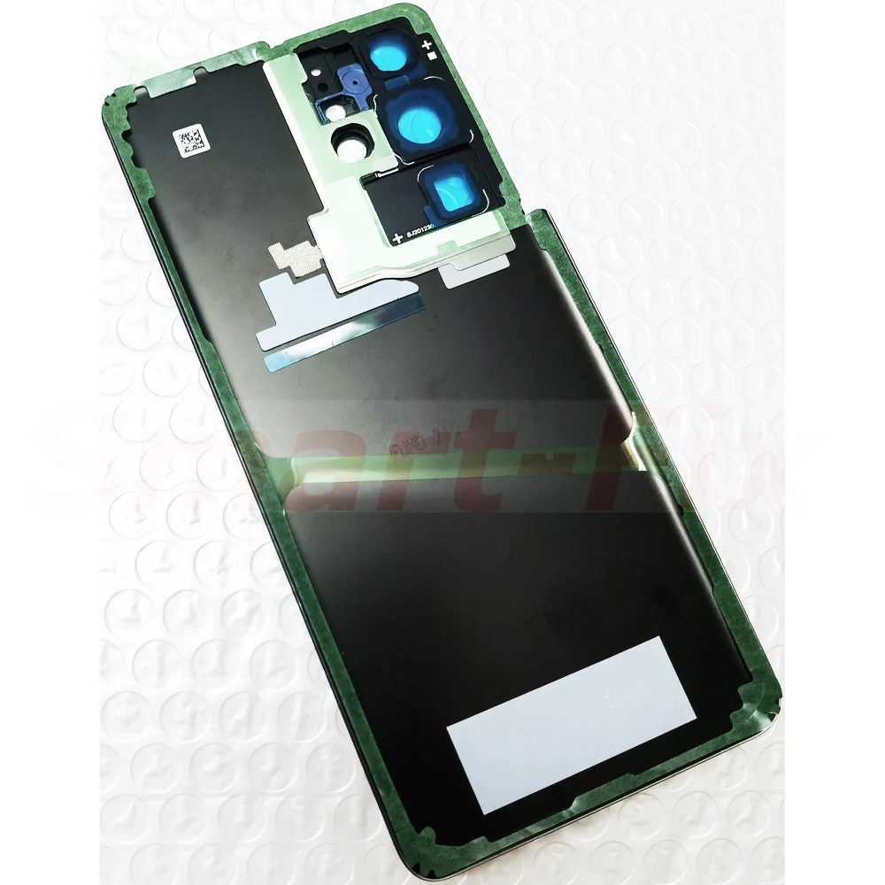 OEM(New) Replacement Glass Back Battery Cover Case For SAM-S21 Ultra S21Ultra S21U Rear Door Housing Glass Panel Spare Parts