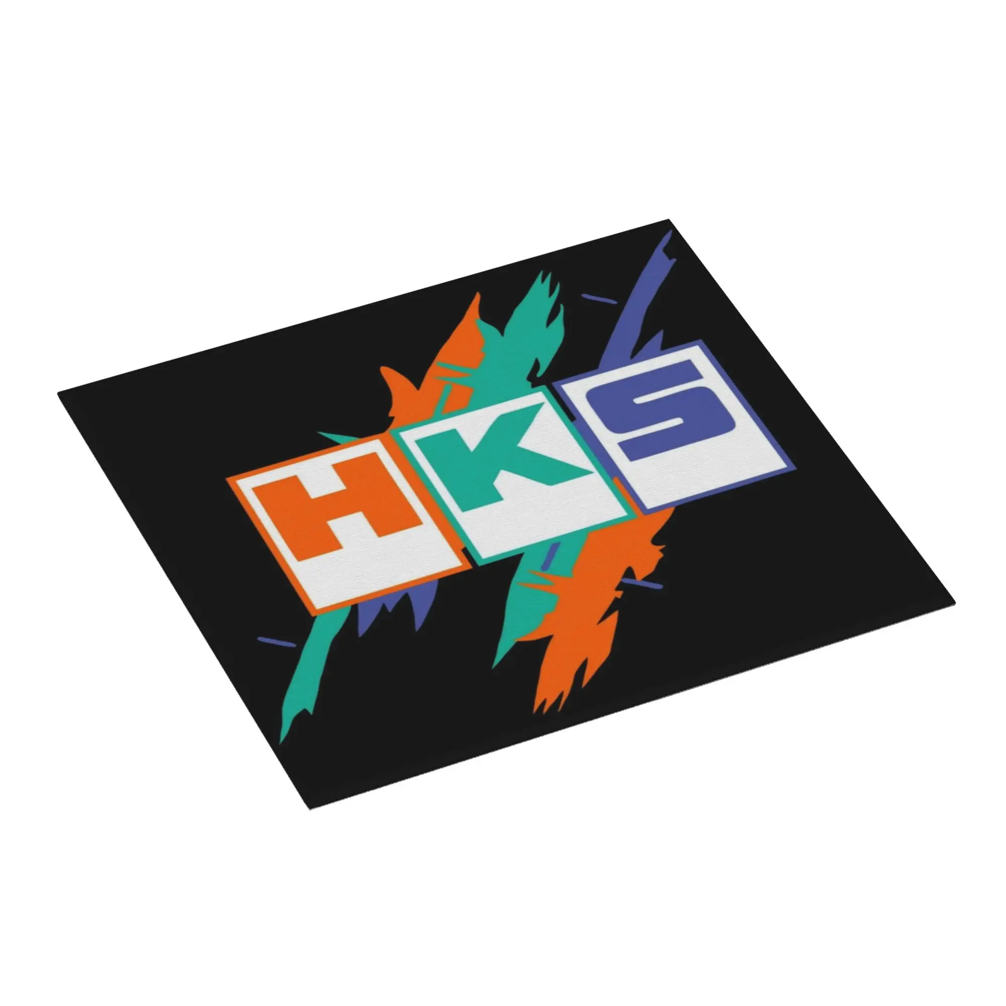 HKS Vintage Logo Non Slip Kitchen Counter Protector Mat Barware Tableware Reusable  Bathroom Drying Mat For Kitchen