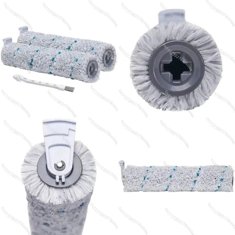 2 Pack Multi Surface Brush Roll Replacement for Bissell Crosswave Cordless Max Series Vacuum Cleaner Parts Compatible with