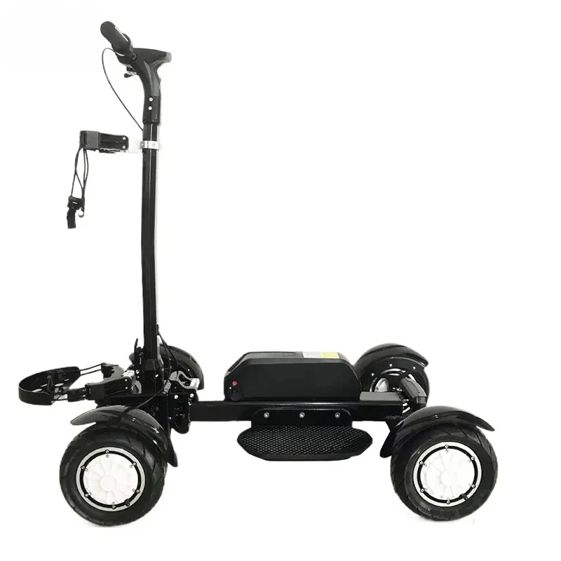Factory Hot Selling Folding  4 Wheel Electric Golf Scooter with Bag Holder Cart Scooter Golf Carts Electric