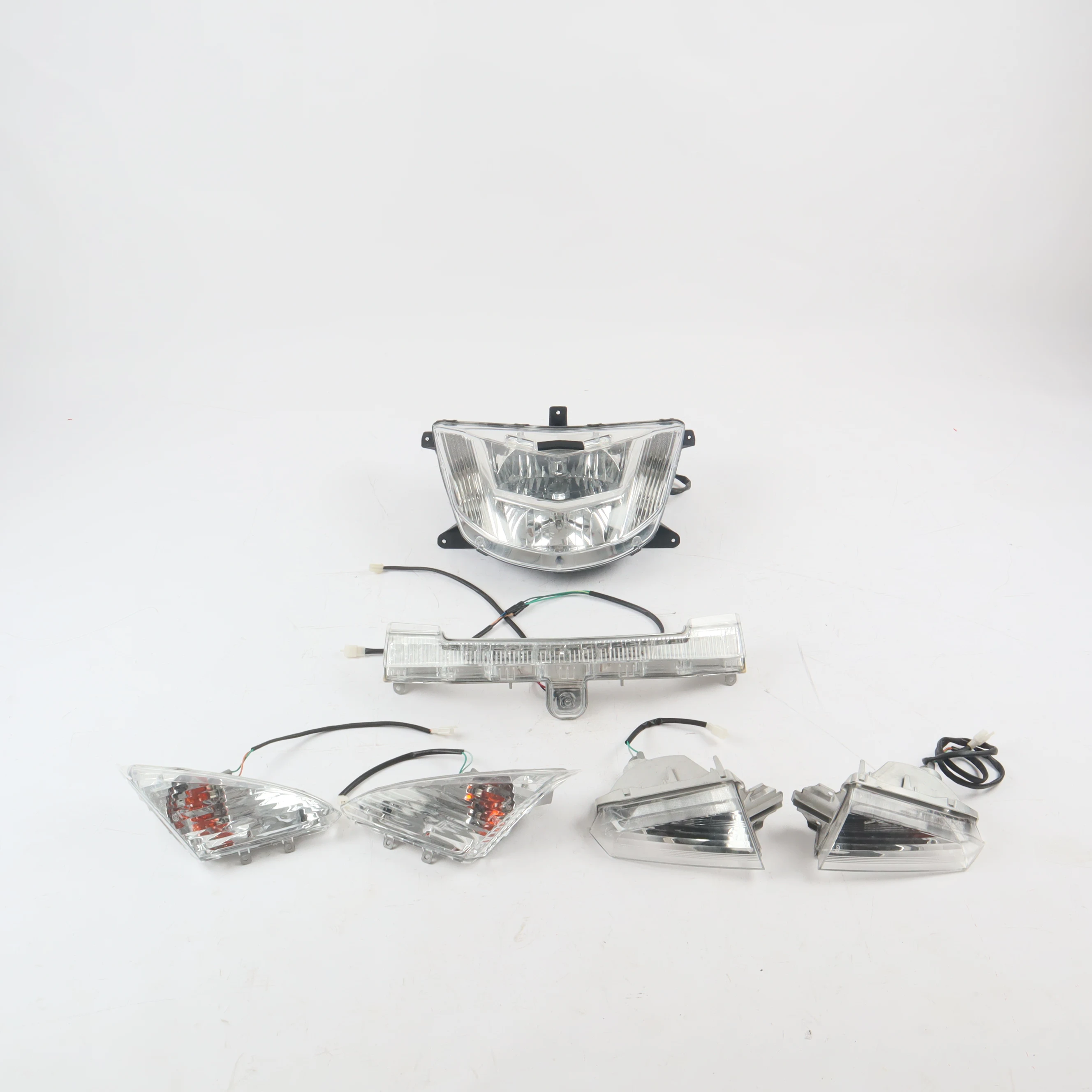 for MAXAM SG17J21J(YP4) Led Headlight Front Rear Turn Lights Tail Lamp Complete Set of Scooter Lights