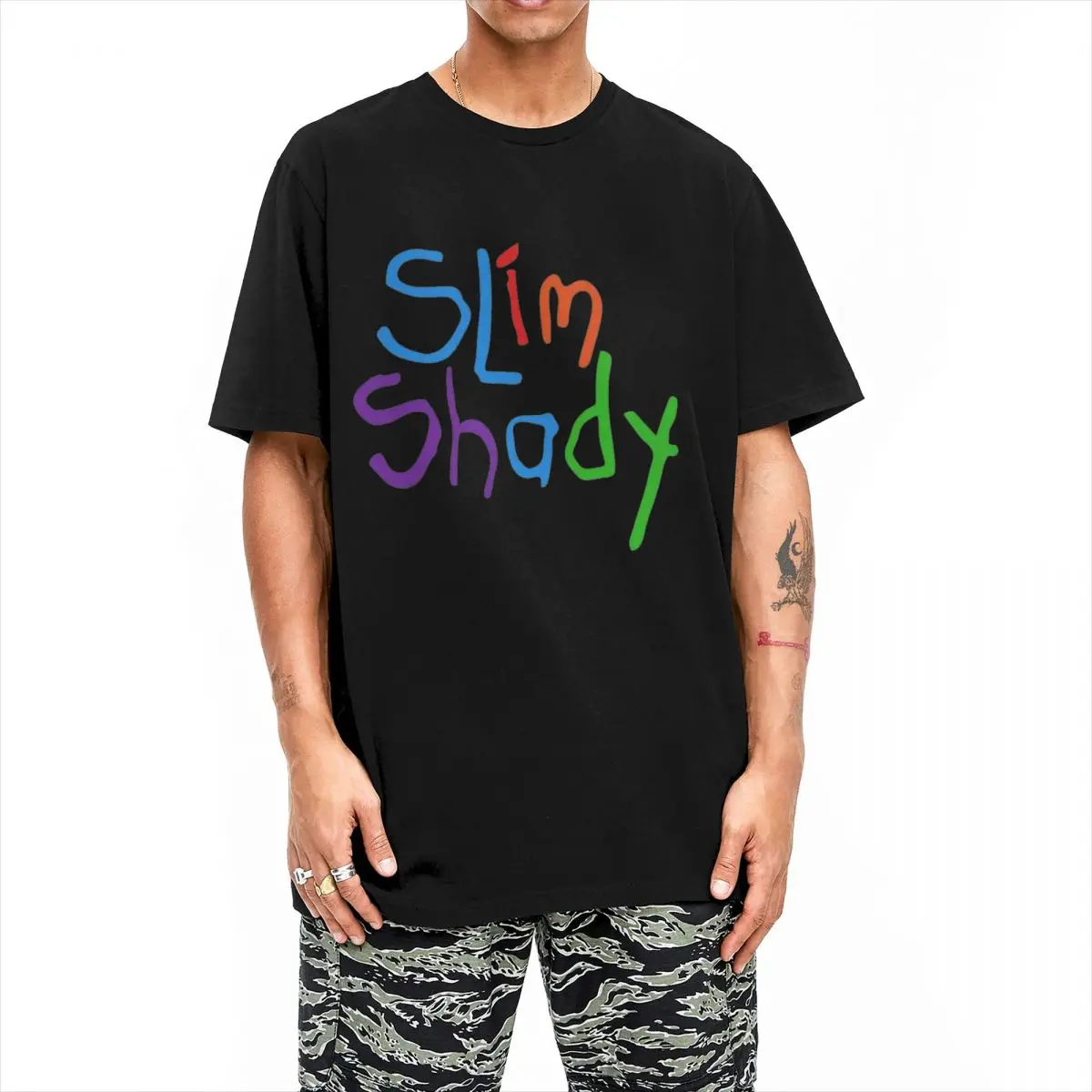 Men Women The Death Of Slim Shady Eminem Shirt Merch Cotton T-shirt Clothing Graphic Printed Tees New Arrival