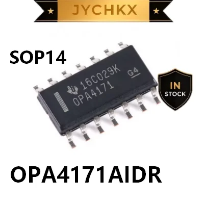 5-10PCS OPA4171AIDR New Original IC SOP14 SOIC14 Quad Channel Operational Amplifier 3MHz 36V Low Noise OpAmp
