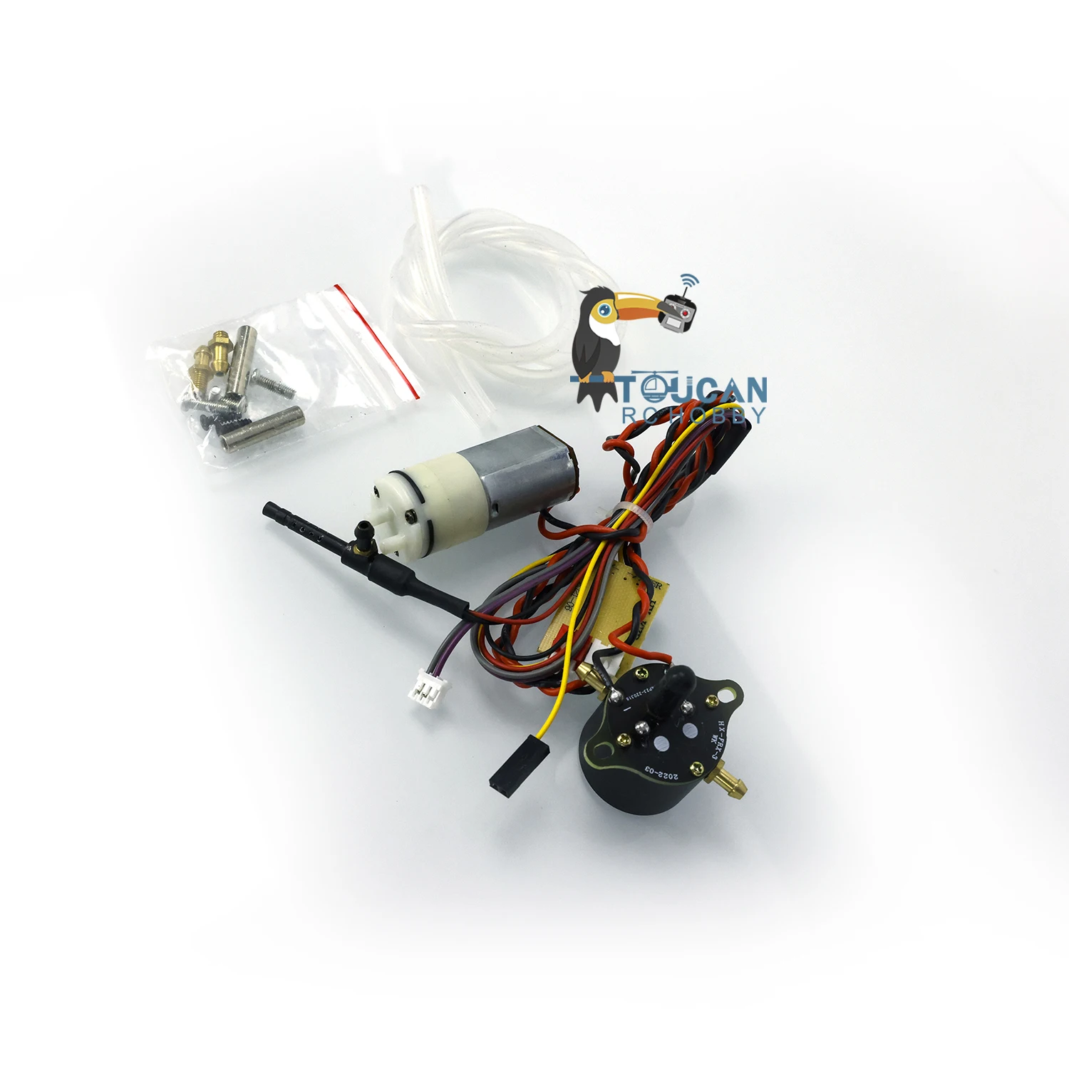 Henglong 1/16 7.0 RC 탱크 모델 Tigger 업그레이드 교체 부품 TH20373 용 금속 기관총 연기 기어 박스 유닛