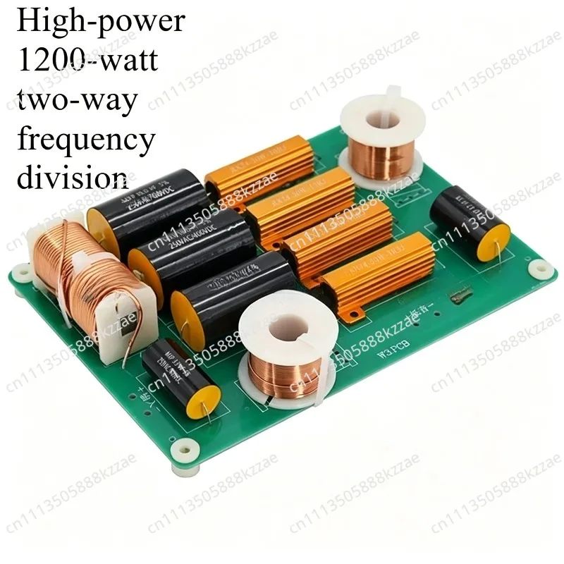 1800W Two Way Crossover Network Dual Tweeter Unit for 15/18 Inch Stage Speaker
