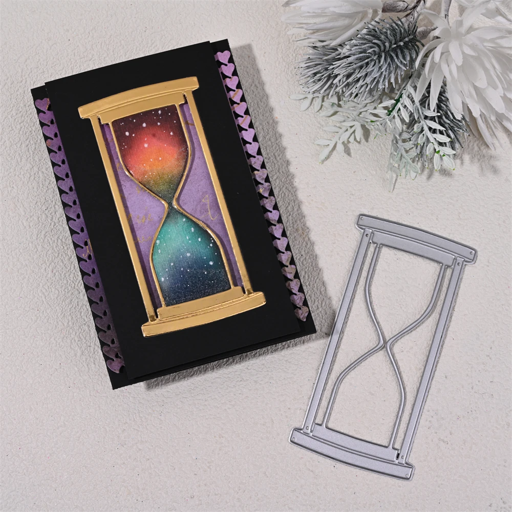 

InLoveArts Hourglass Frame Metal Cutting Dies Cut Scrapbooking DIY Scrapbooking Decor Embossing Nouveau Arrivage Die Set 2021