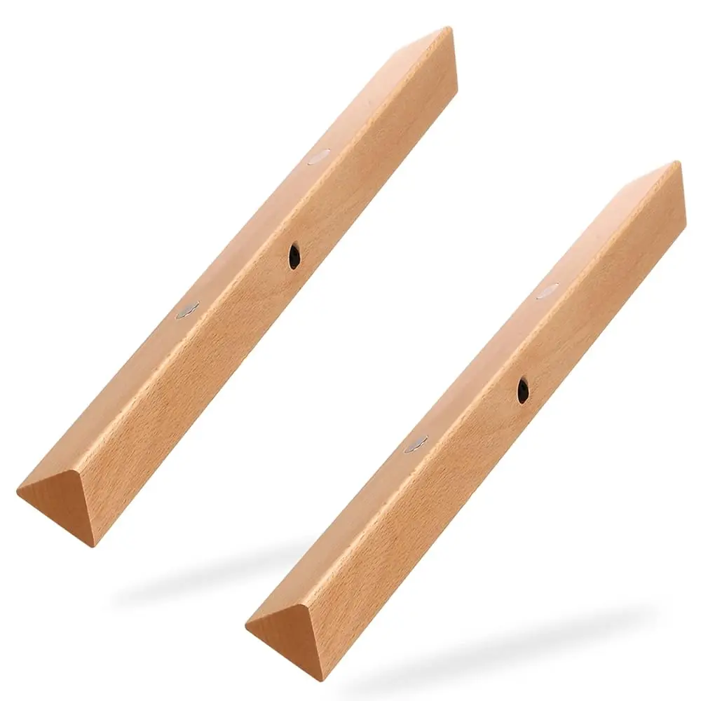 

2Pcs Under Cabinet Lights Wireless，Motion Sensor Closet Lights，Wooden Wirel Usb Rechargeable Night Lights，Uniform Light For