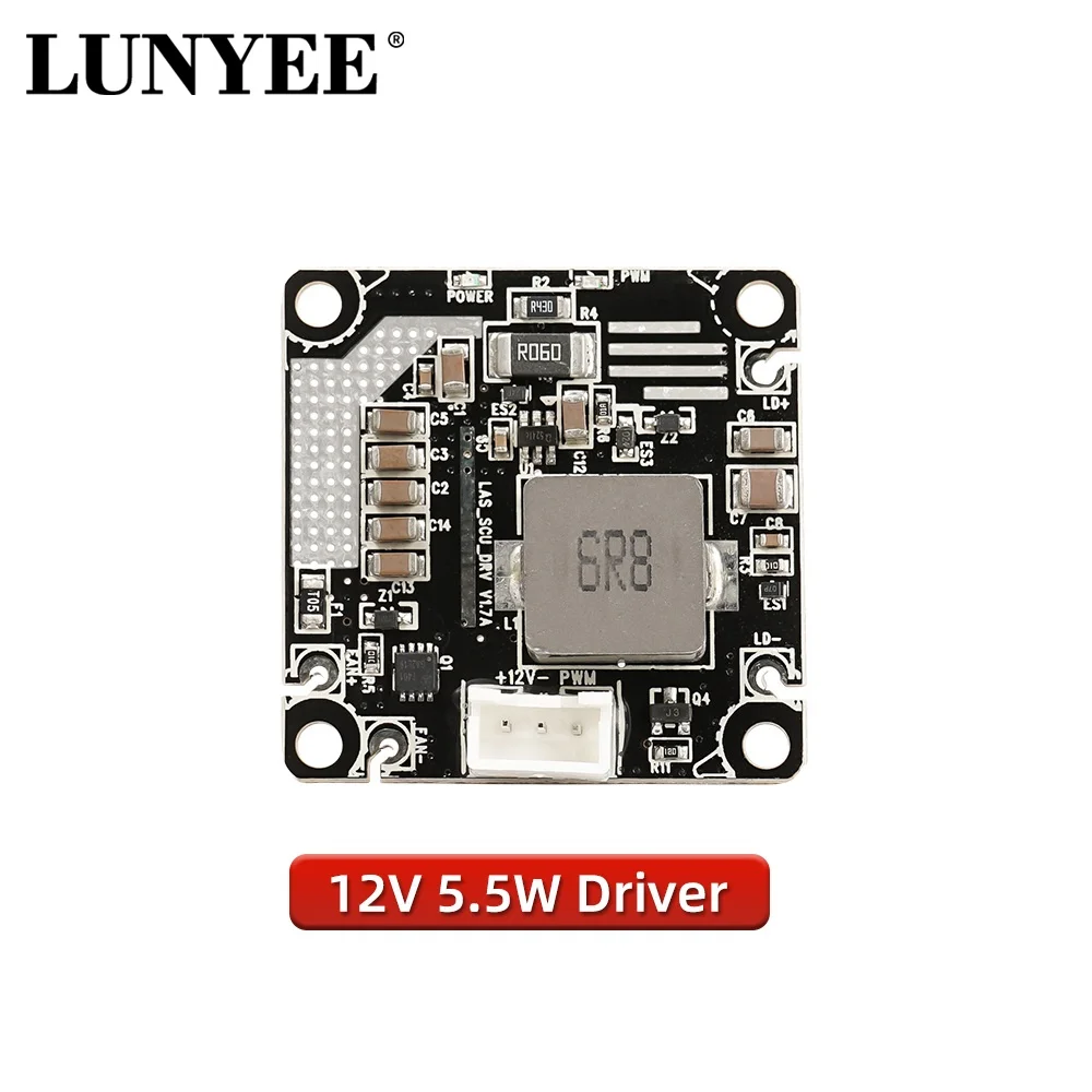 5.5W 12V Laser Driver 5V PWM for Laser Engraving Cutting Head Laser Module Engraver Wood Working Tools Accessories