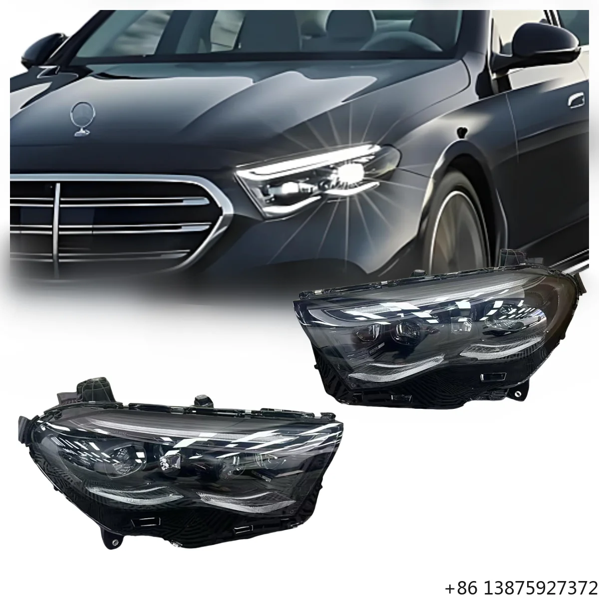 

Подходит для E-Class W214: Новая высококачественная фара в сборе, 12В, белая, оригинальная, для модернизации.