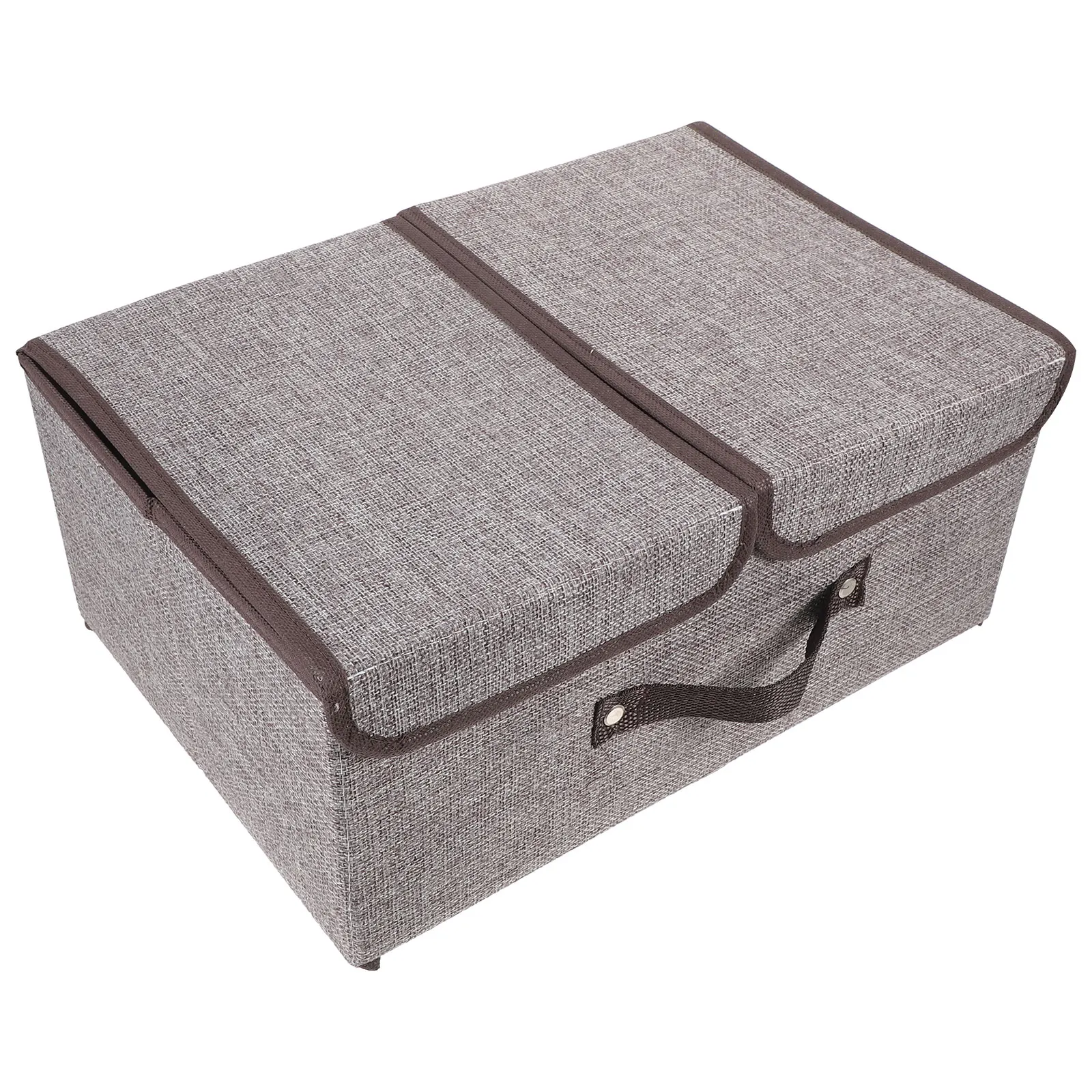 

Storage Box Gray Small Clothes ganizer Wardrobe Cube Bins Laundry Basket Closet Shoe Storage Containers Tidy House
