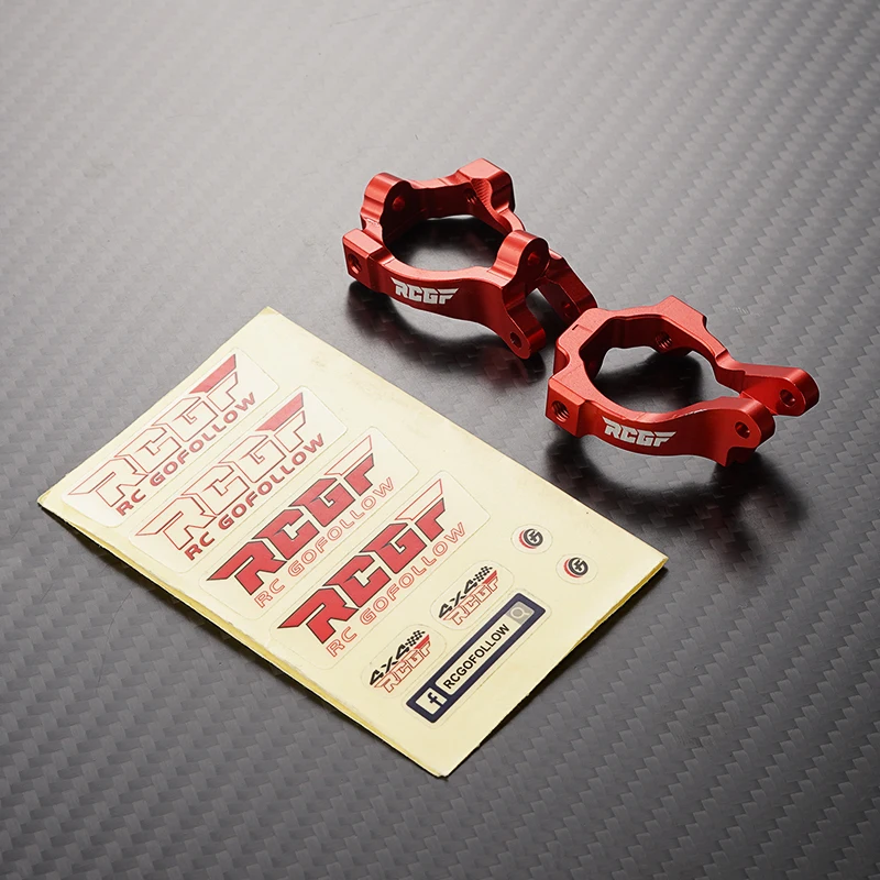 2pcs 1/10 C Hubs RC Upgrade Part Aluminum Alloy Heavy Weights Caster Blocks For LSOi Lasernut U4 RC Car Part RC Car