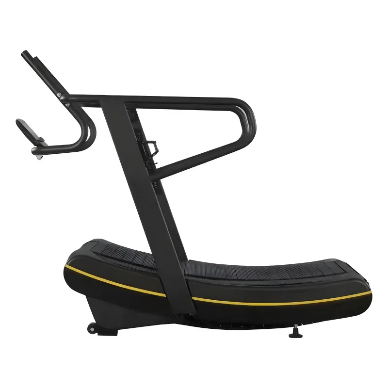 

Gym Gym Gym School Training Weightless Treadmill Curved Curved Rubber Running Belt Commercial Non-Powered Treadmill