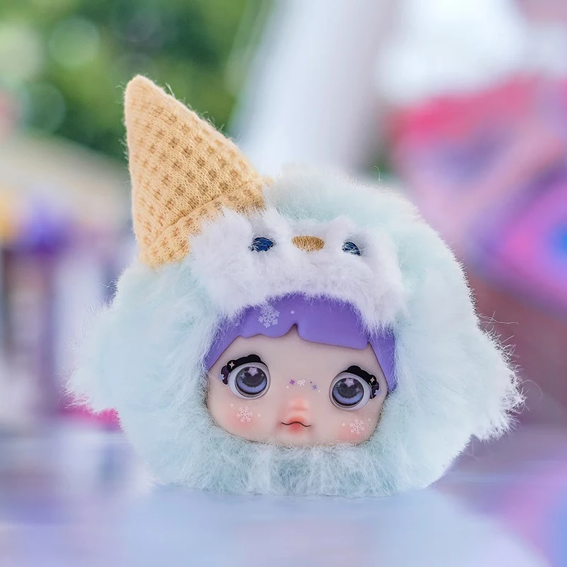 Hitoy Sure Fun Nommi 100% Series ตุ๊กตาวinyl น่ารัก กล่องสุ่ม ของตกแต่งกระเป๋าเก๋ๆ ของเล่นสะสม ของขวัญแสนหวาน