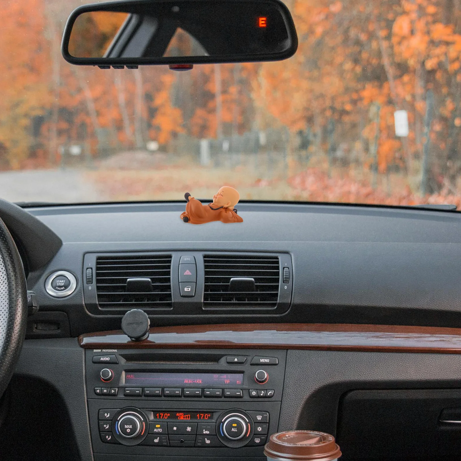 

Resin For Car Dashboard Decor Small Buddhist Statue Interior Accessories Home Office Bonsai Decoration