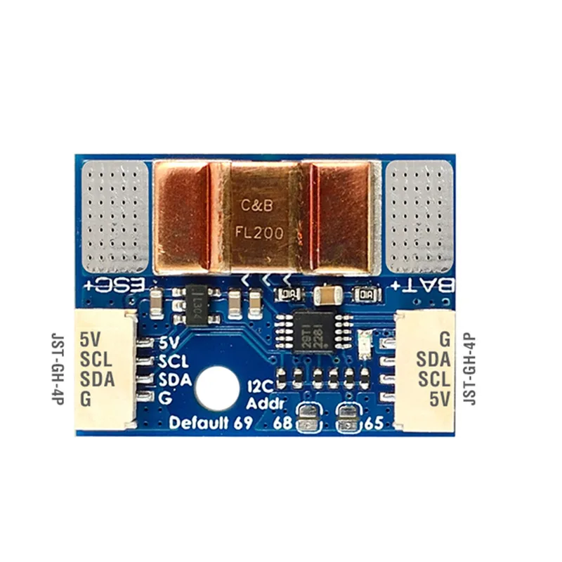 MATEKSYS Ultra-Precise I2C Power Monitor I2C-INA-BM
