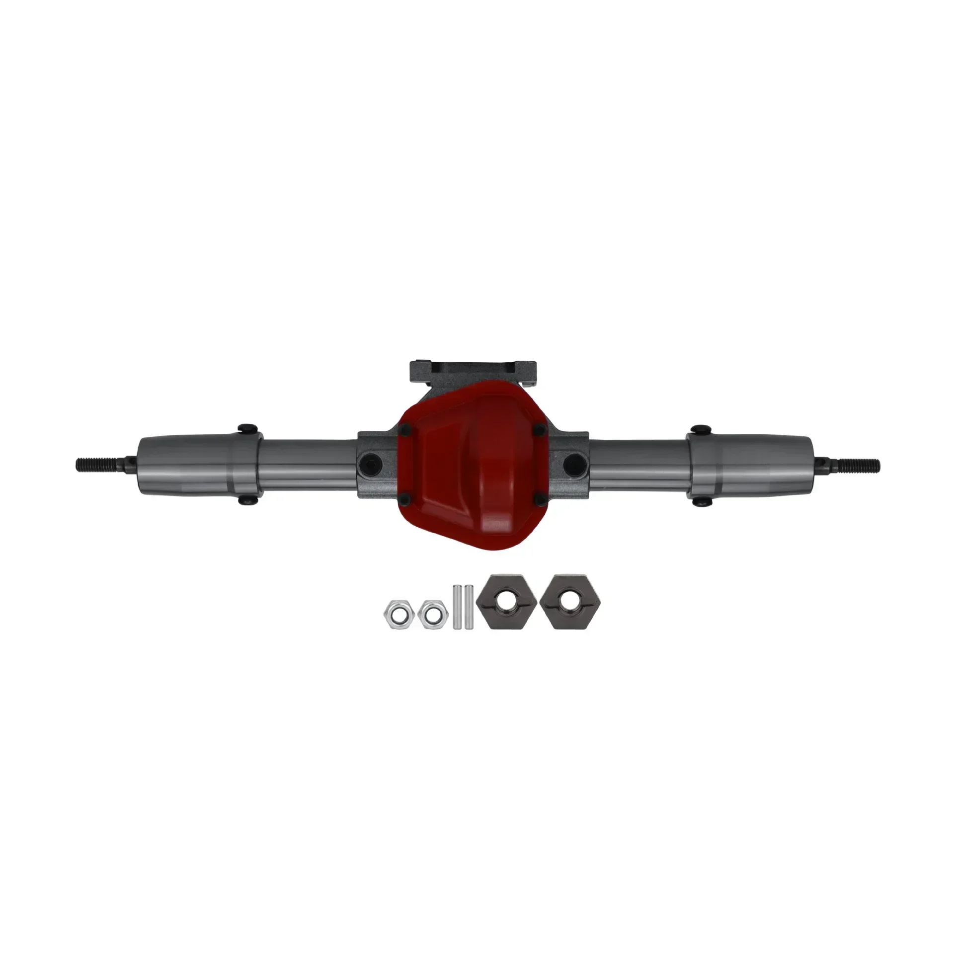 

Metal CNC Front Rear Axle with Servo Base for 1/10 RC Rock Crawler Car Axial SCX10 RC4WD D90 Upgrade Parts