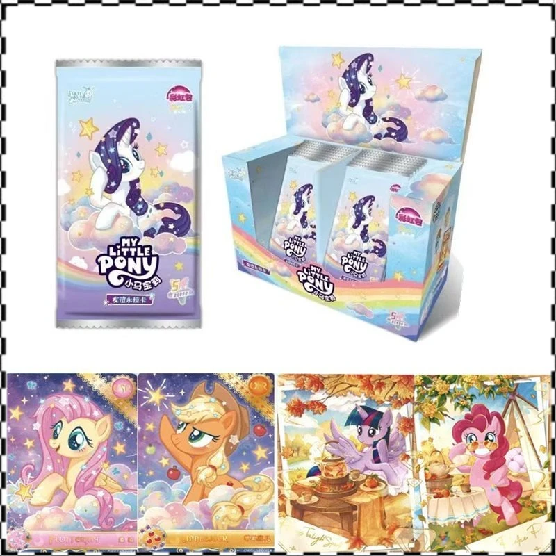 

KAYOU Genuine My Little Pony Friendship Forever Card Rainbow Pack VOL.5 Rare Cards Toy Princess Card Child Christmas Gifts