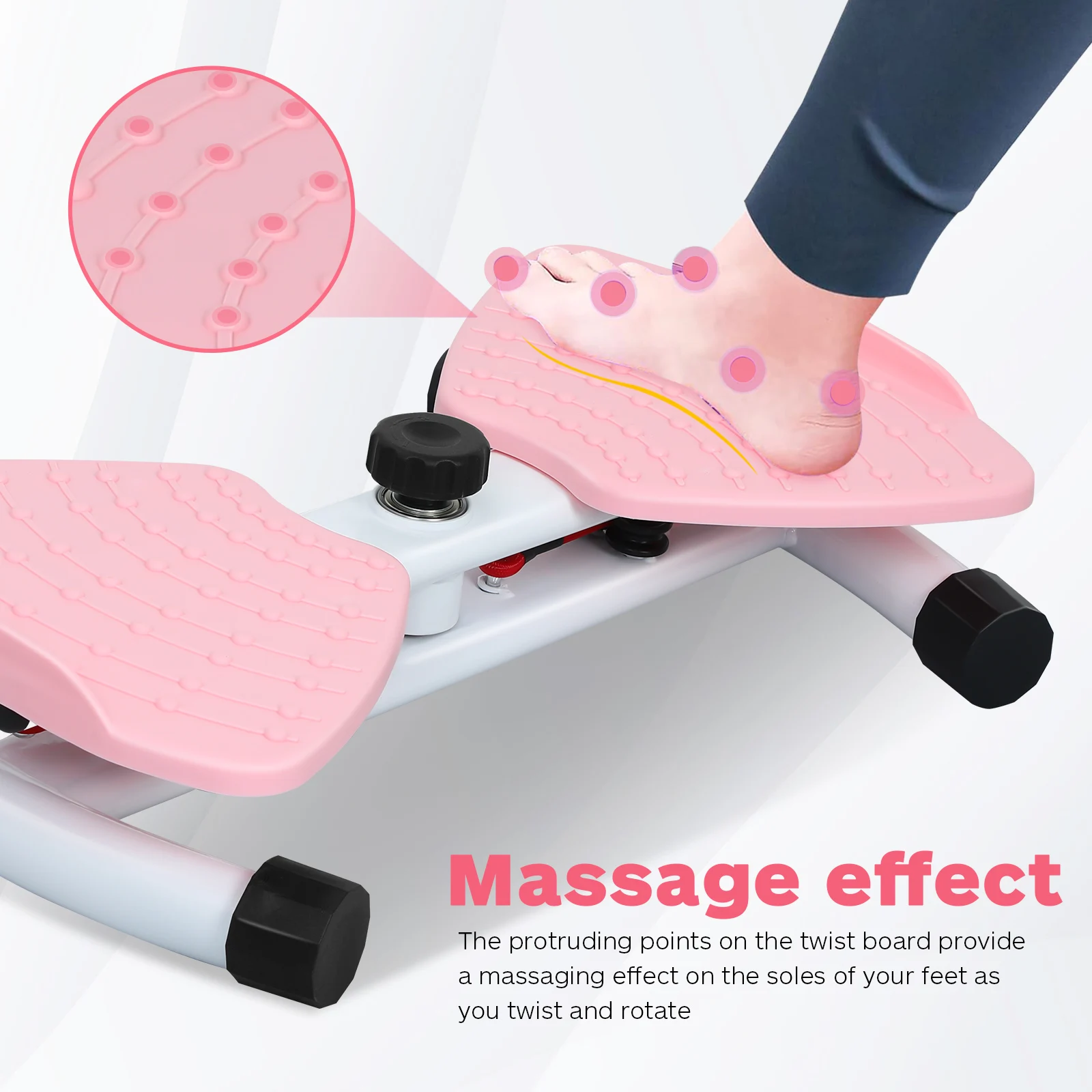 

Waist Twisting Machine: Twist Board for Exercise - Exercise Twist Board for Women Men Noiseless Ab Workout Equipment