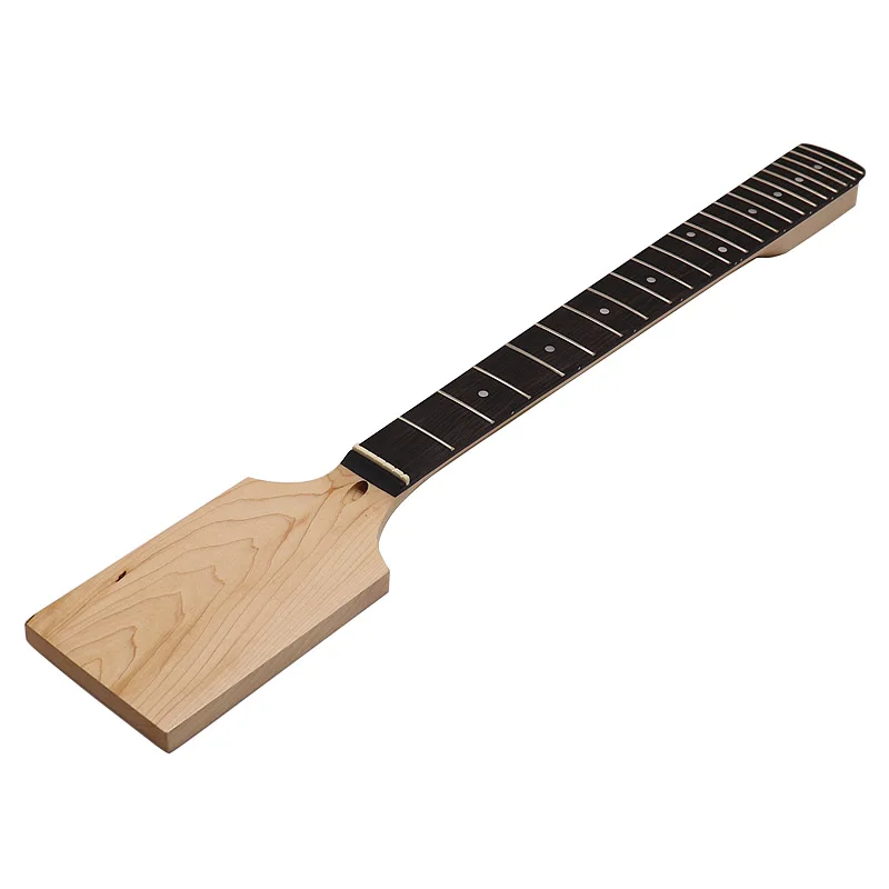 Canadian Maple, Tech Wood Fingerboard, Paddle Shape Matte Neck Electric Guitar DIY Accessories