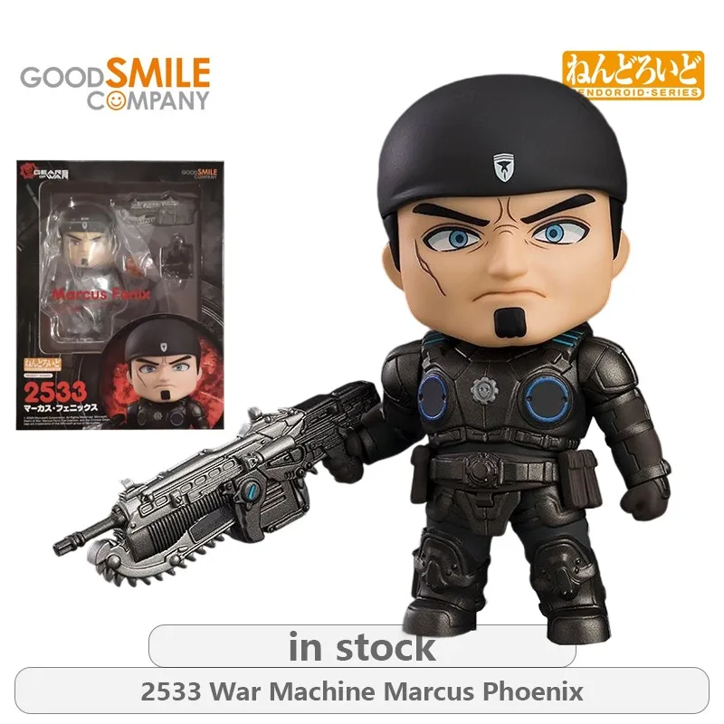 

GSC Original NENDOROID·SERIES Series 2533 War Machine Marcus Phoenix Anime Action Figure Model Toys Movable Model Gifts Fo Boys