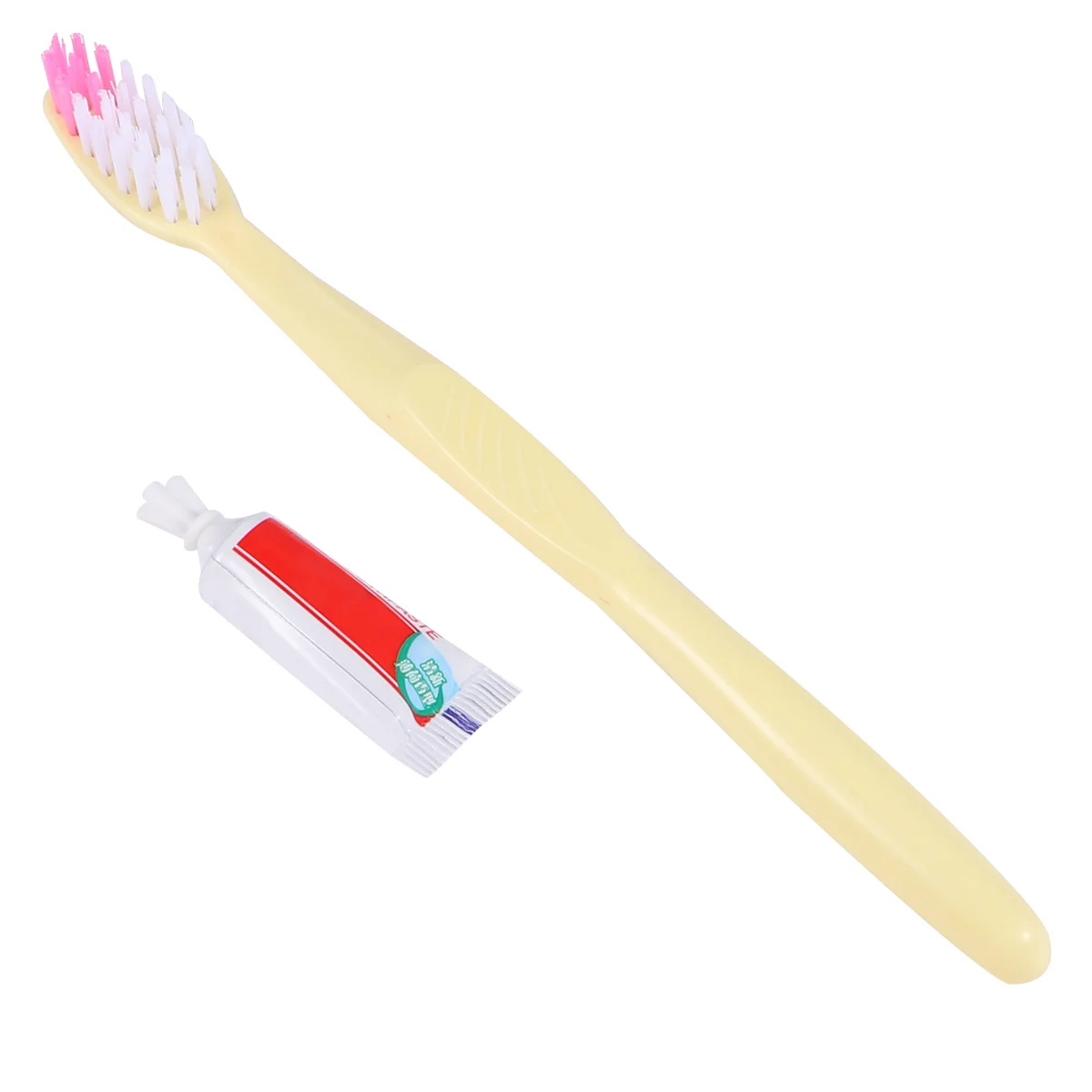 100pcs Toothbrush Toothpaste Sets Disposable Manual Toothbrush Travel Hotel al Tool Individual Pack Portable