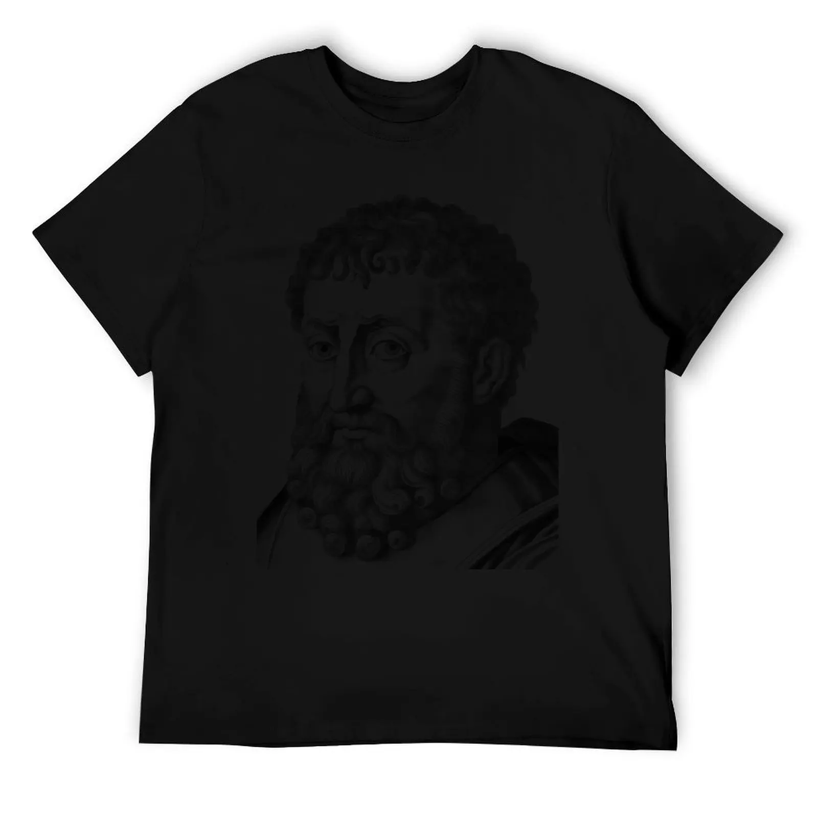 Kaos Potret Ptolemy Kaos Pria Desainer Kaos Pria Desainer Kaos Grafis Pria Kaos T-Shirt