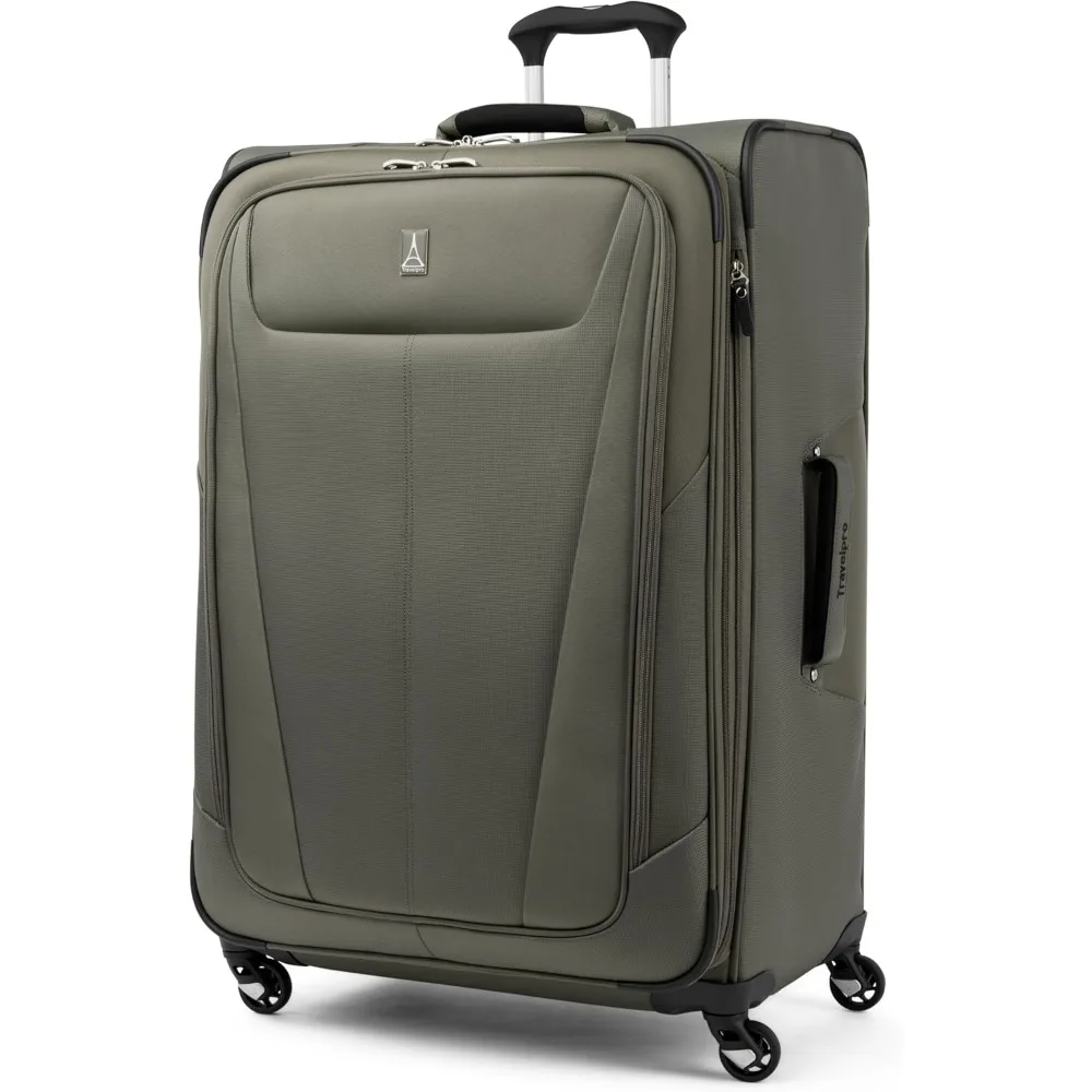 

29-Inch Expandable Softside Luggage with Spinner Wheels, Lightweight Travelpro Maxlite 5, Slate Green