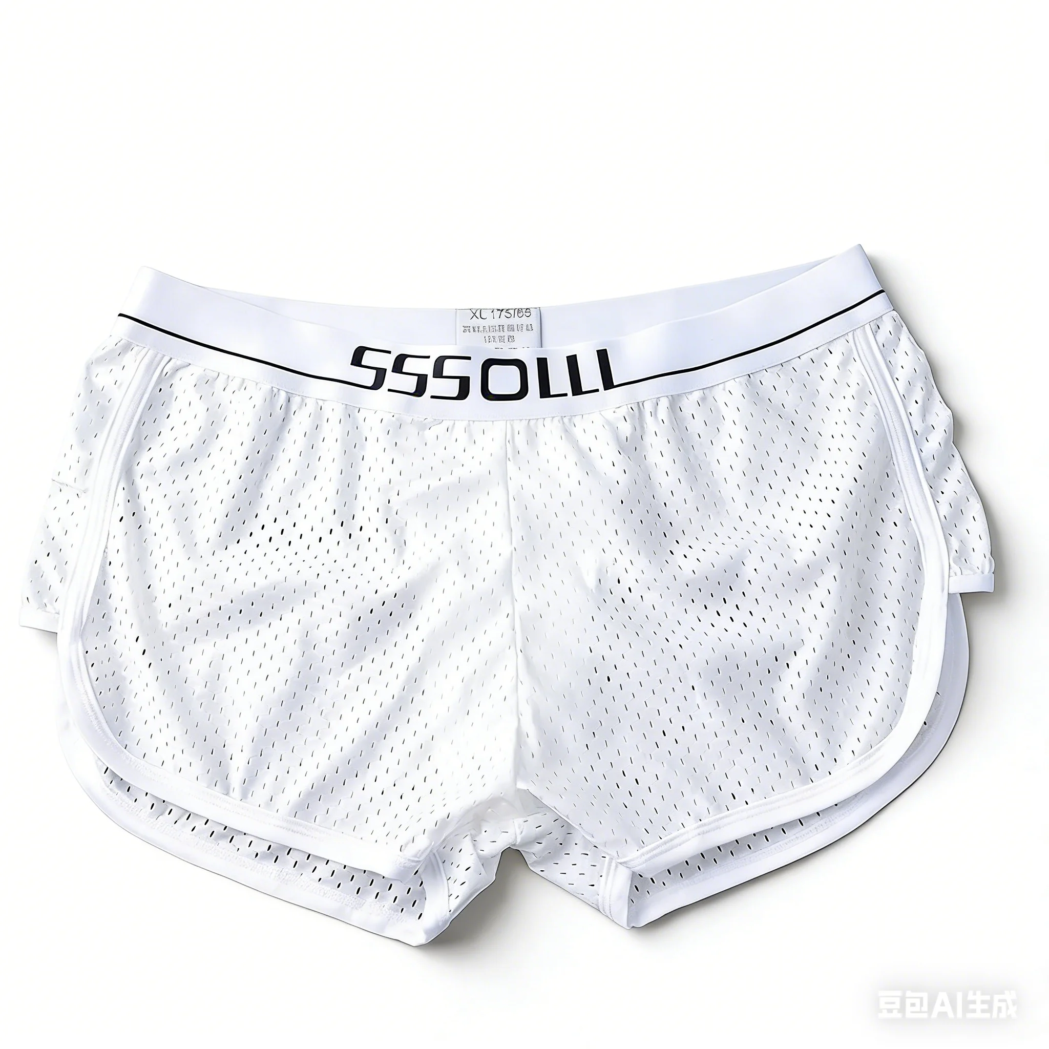 Men Casual Shorts Ice Silk Mesh Breathable Summer Beach Sportswear ComfyCool Feeling Quick Dry Trunks Outwear Home Sleep Pajamas