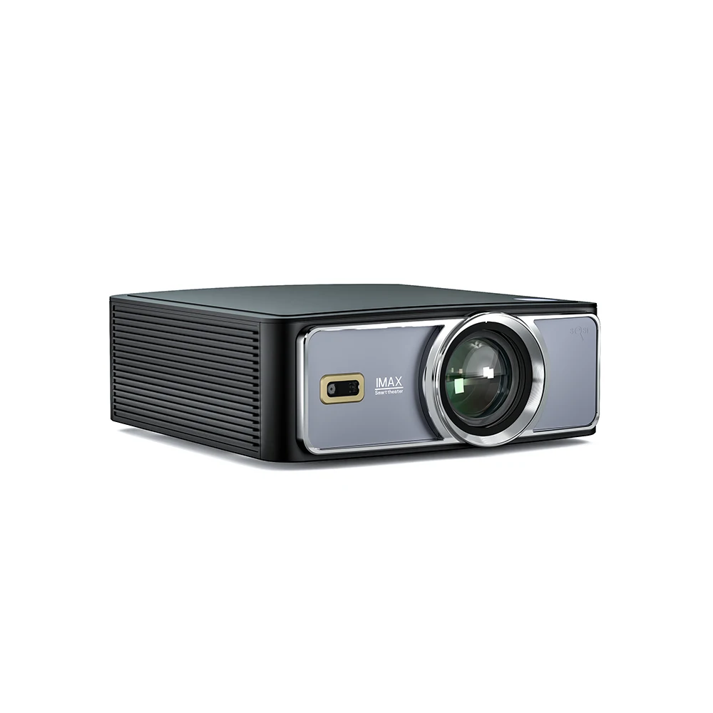 Android 9 Home Projector with Super High Brightness 1500ANSI Lumens 4K Resolution 1920*1080pixels LED Speaker 2GB for Education