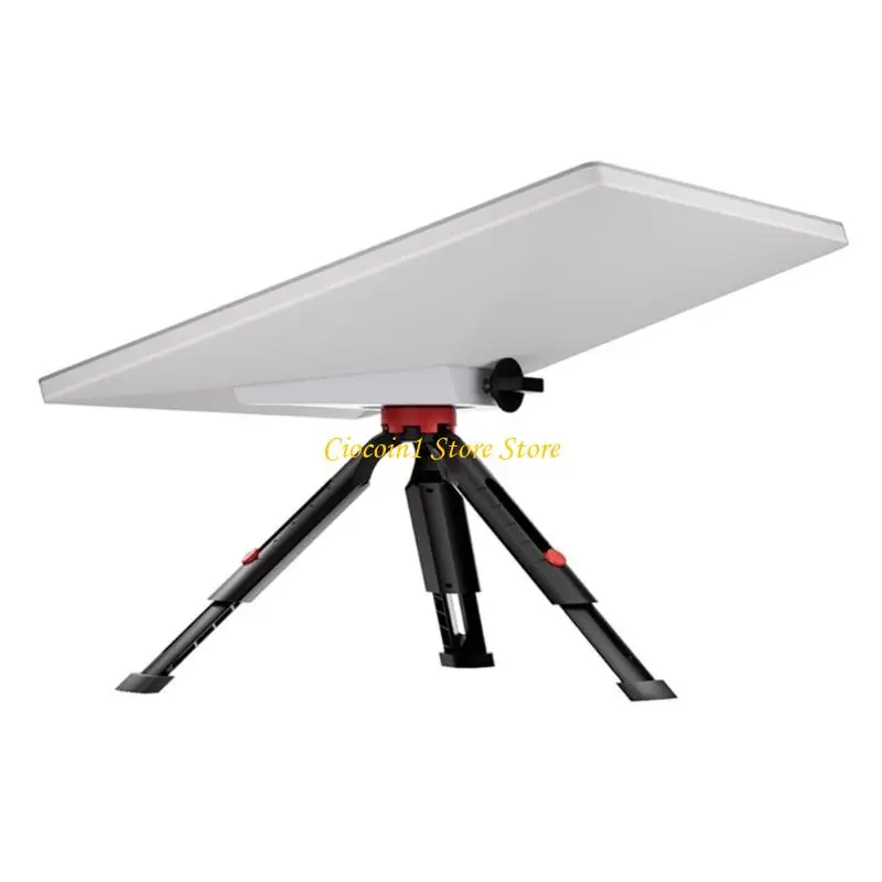 A3PC Lightweight Tripod Mount Ethernet Satellite Adjustable Tripod Bracket Stand Mount Adapter Base Replacement
