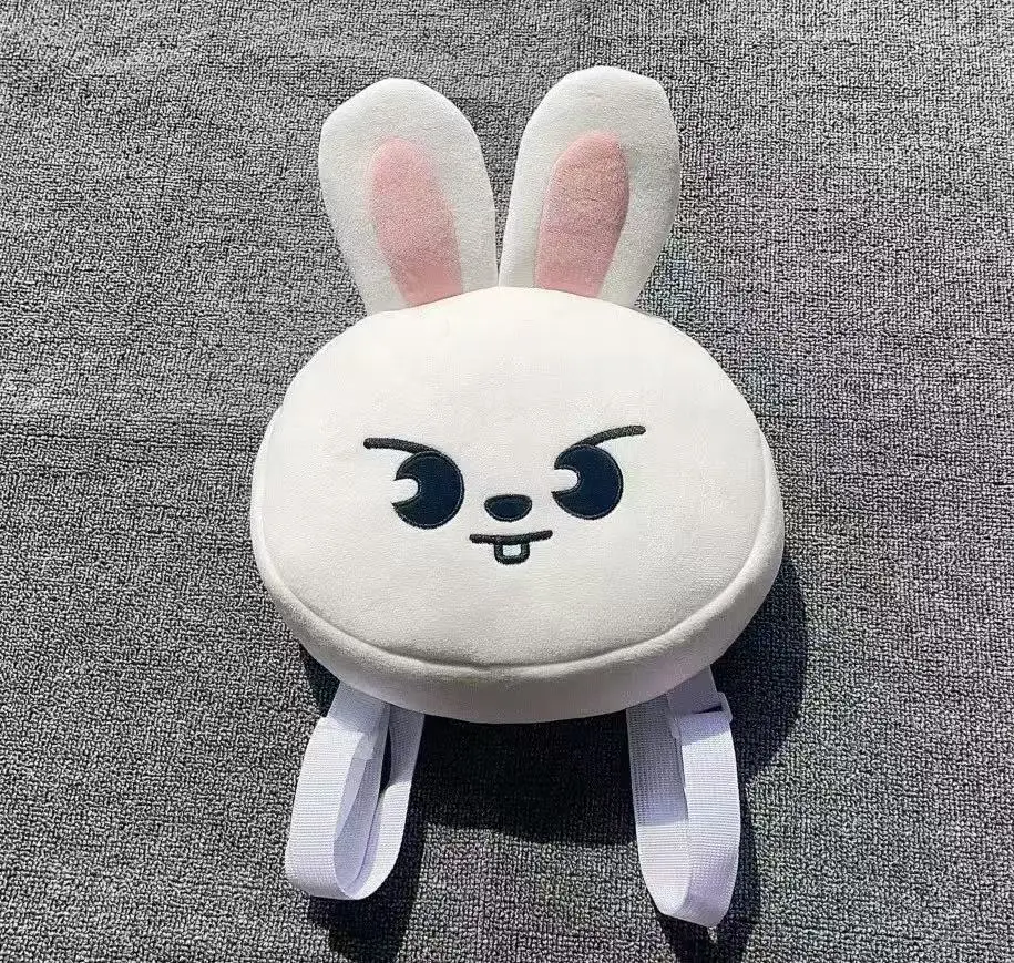 Cute Cartoon Animal Face Plush Backpack, Fluffy Lightweight Crossbody & Shoulder Bag
