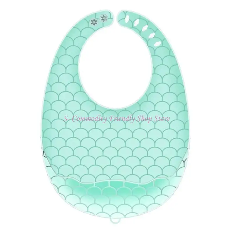 

85AE Travel Feeding with Catcher Pocket Portable Silicone Baby for Toddlers Baby Supply