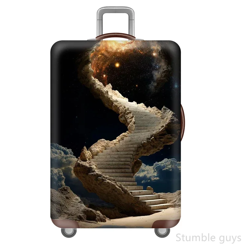 

Высокоэластичный защитный чехол для багажа, пыленепроницаемый, износостойкий, прочный аксессуар для путешествий