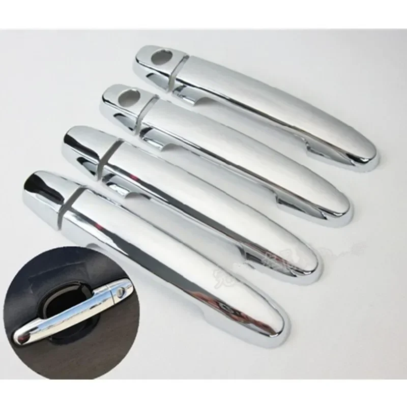 

For Toyota Yaris 2006 - 2011 for 2007 2008 2009 2010 Car Styling Chrome Handle Cover Trim Set Car Accessories Sticker