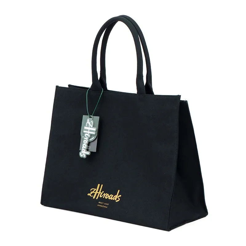 

Модная женская хлопковая большая сумка с внутренним карманом