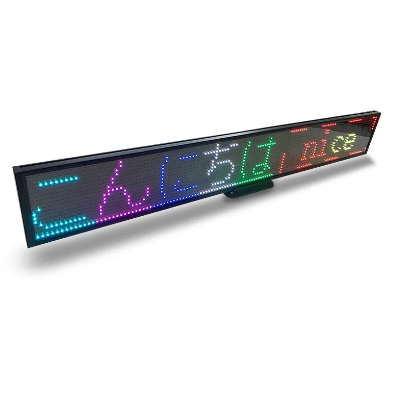 Programmable LED Digital Sign Shopping Store Advertising Screen Panel Consumer Electronics LED Display For Car Shop Promotion